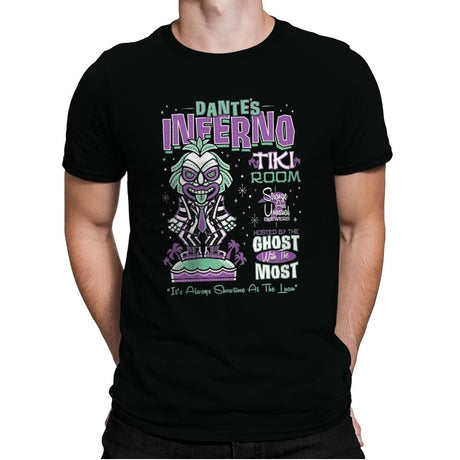 Dante's Tiki Room - Mens Premium T-Shirts RIPT Apparel Small / Black