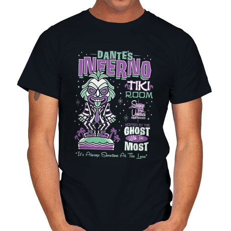 Dante's Tiki Room - Mens T-Shirts RIPT Apparel Small / Black