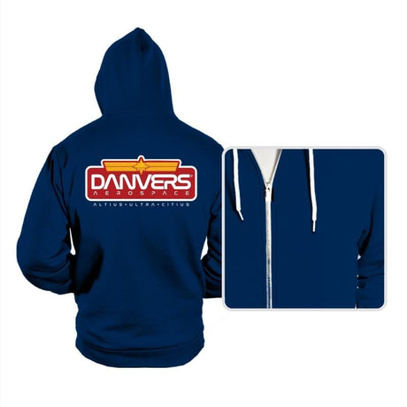 Danvers Aerospace - Hoodies Hoodies RIPT Apparel