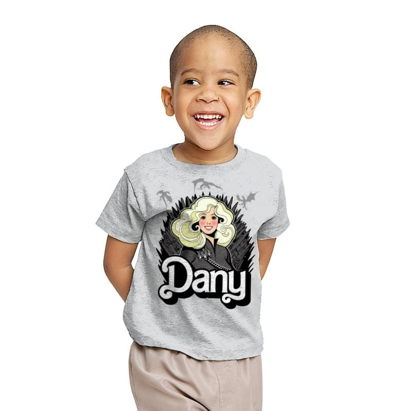 Dany - Youth T-Shirts RIPT Apparel X-small / Sport grey