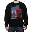 Daredevil No More - Crew Neck Sweatshirt Crew Neck Sweatshirt RIPT Apparel Small / Black