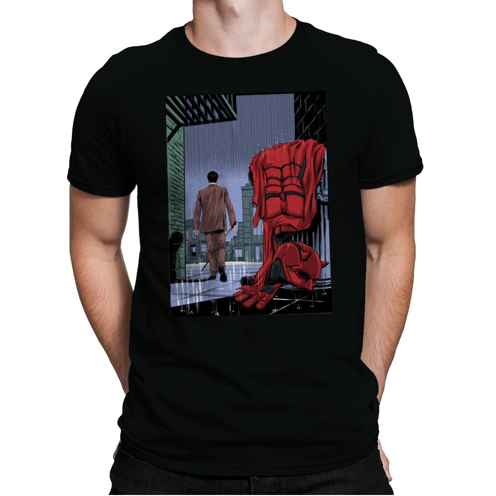Daredevil No More - Mens Premium T-Shirts RIPT Apparel Small / Black
