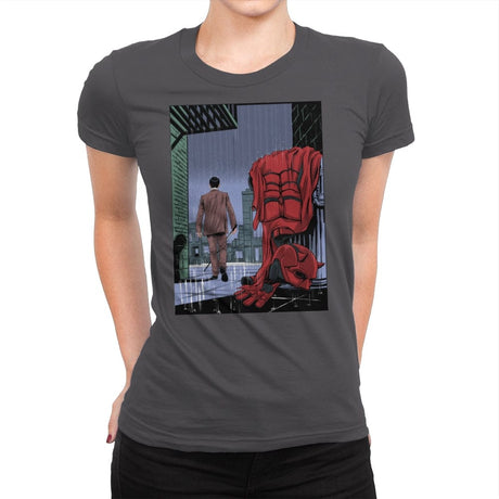 Daredevil No More - Womens Premium T-Shirts RIPT Apparel Small / Heavy Metal