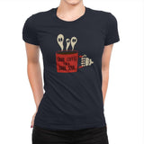 Dark Coffee for a Dark Soul - Womens Premium T-Shirts RIPT Apparel Small / Midnight Navy