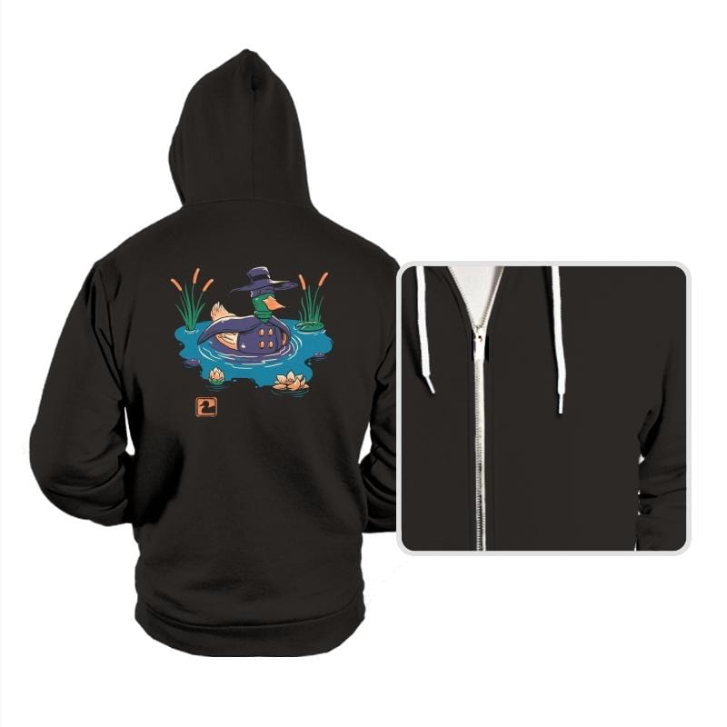 Dark Duck Costume - Hoodies Hoodies RIPT Apparel Small / Black