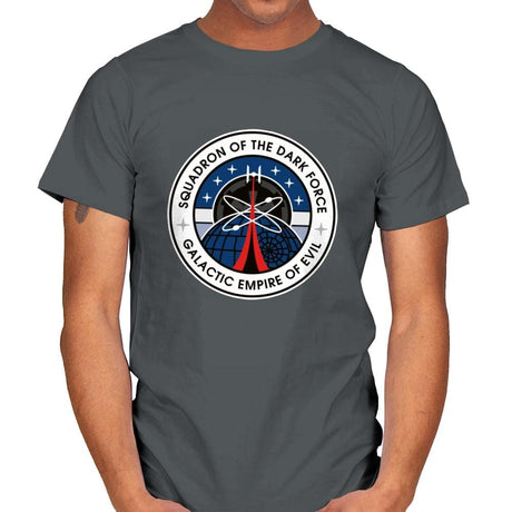 Dark Force - Mens T-Shirts RIPT Apparel Small / Charcoal