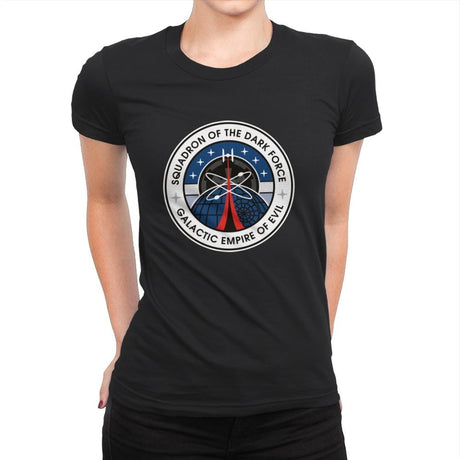 Dark Force - Womens Premium T-Shirts RIPT Apparel Small / Black