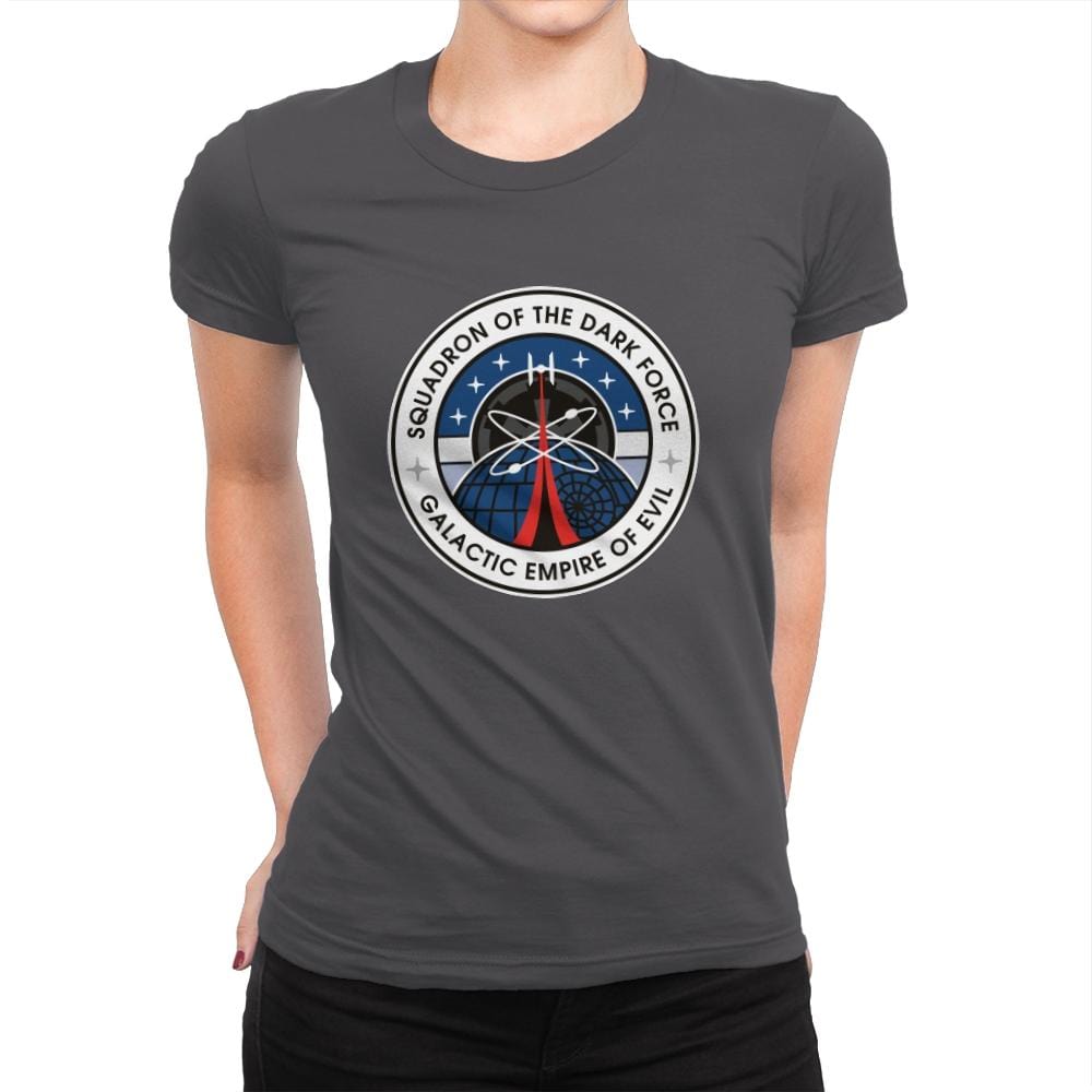 Dark Force - Womens Premium T-Shirts RIPT Apparel Small / Heavy Metal