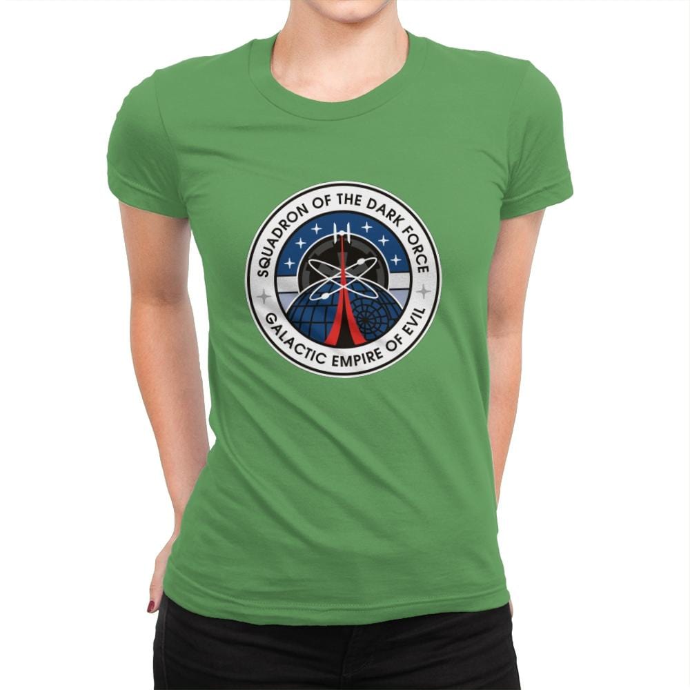 Dark Force - Womens Premium T-Shirts RIPT Apparel Small / Kelly
