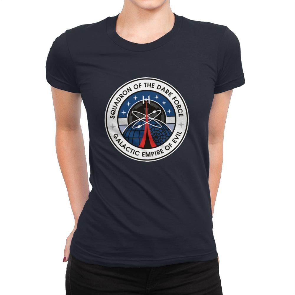 Dark Force - Womens Premium T-Shirts RIPT Apparel Small / Midnight Navy