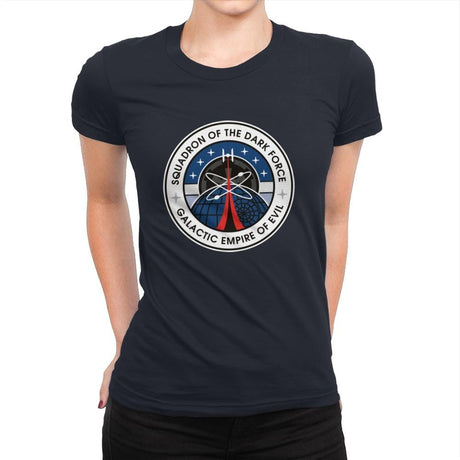Dark Force - Womens Premium T-Shirts RIPT Apparel Small / Midnight Navy