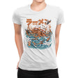 Dark Great Ramen off Kanagawa - Womens Premium T-Shirts RIPT Apparel Small / White