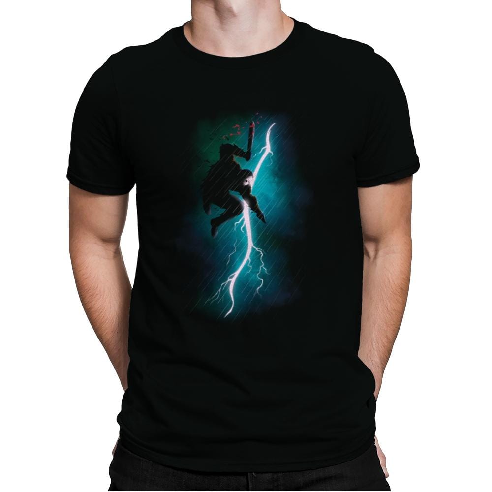 Dark Killer - Mens Premium T-Shirts RIPT Apparel Small / Black
