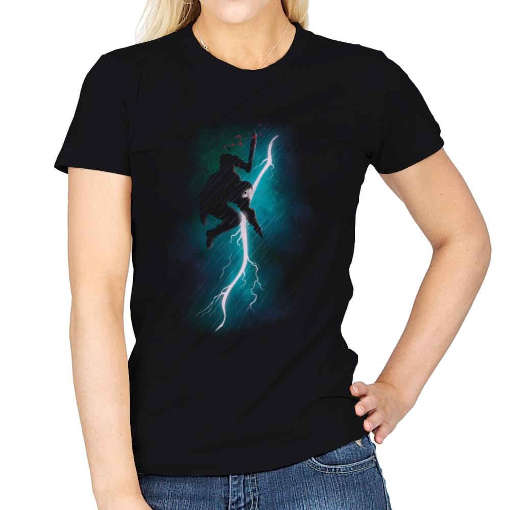 Dark Killer - Womens T-Shirts RIPT Apparel Small / Black