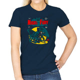 Dark Knight Fury Exclusive - Womens T-Shirts RIPT Apparel Small / Navy