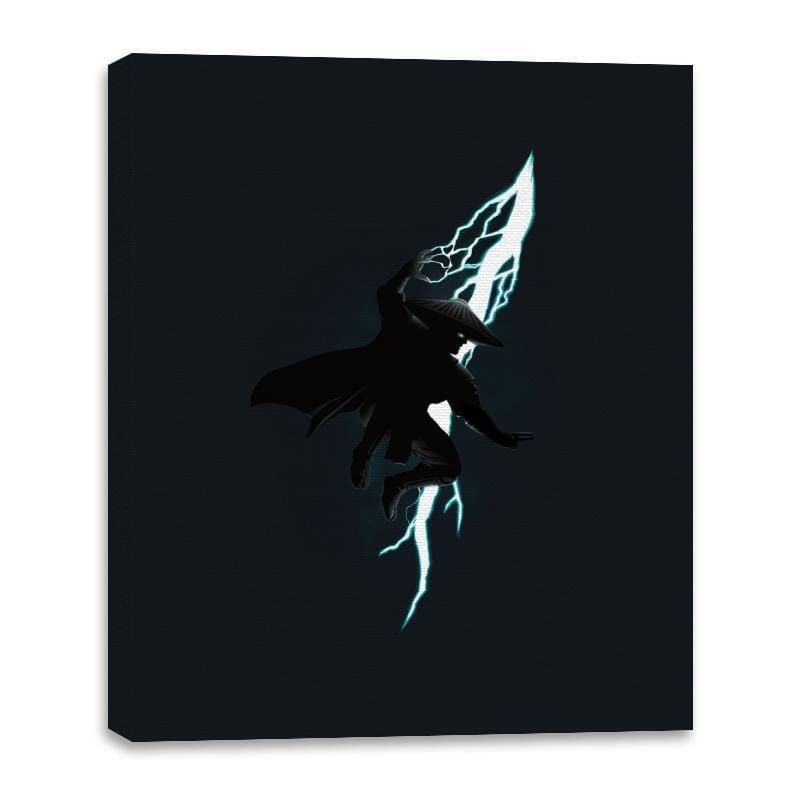 Dark Kombat - Canvas Wraps Canvas Wraps RIPT Apparel 16x20 / Black