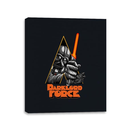 Dark Lord Force - Canvas Wraps Canvas Wraps RIPT Apparel 11x14 / Black