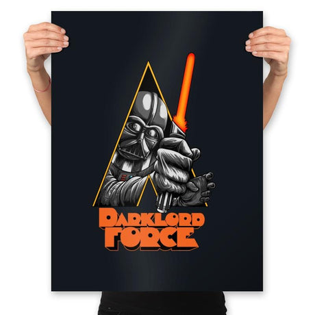 Dark Lord Force - Prints Posters RIPT Apparel 18x24 / Black