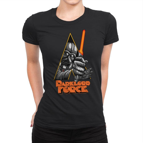 Dark Lord Force - Womens Premium T-Shirts RIPT Apparel Small / Black