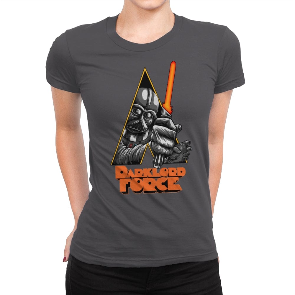 Dark Lord Force - Womens Premium T-Shirts RIPT Apparel Small / Heavy Metal