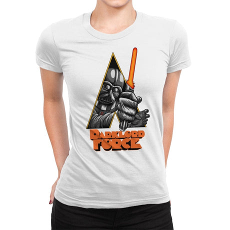 Dark Lord Force - Womens Premium T-Shirts RIPT Apparel Small / White