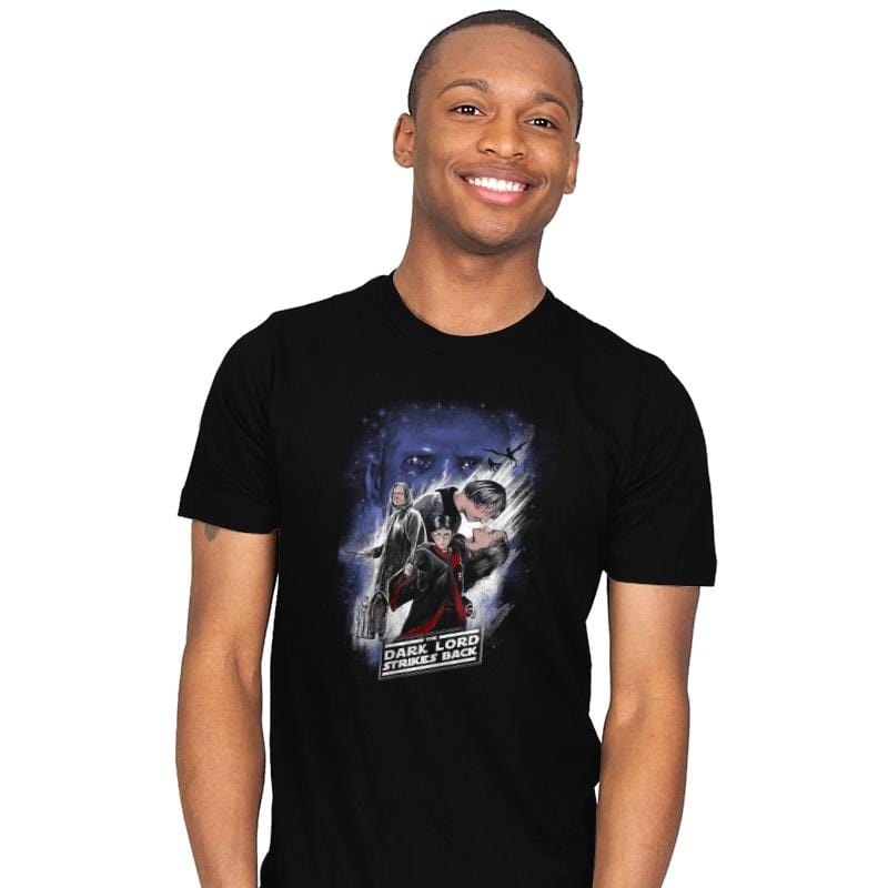 Dark Lord Strikes Back - Mens T-Shirts RIPT Apparel Small / Black