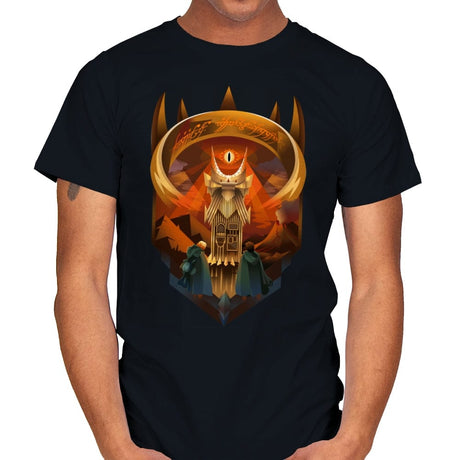 Dark Lords Tower - Mens T-Shirts RIPT Apparel Small / Black