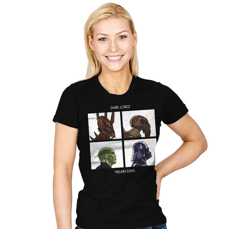 Dark Lordz - Villain Days - Womens T-Shirts RIPT Apparel