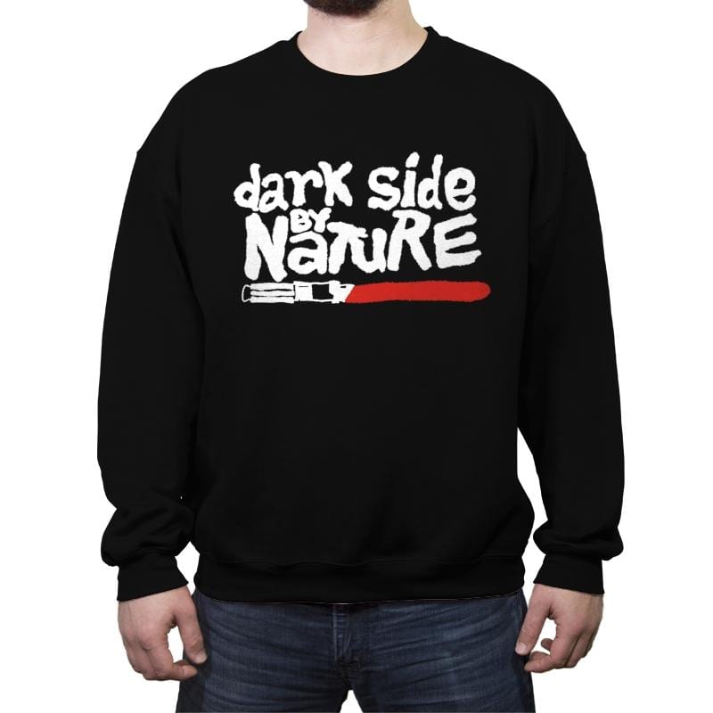 Dark Nature - Crew Neck Sweatshirt Crew Neck Sweatshirt RIPT Apparel Small / Black