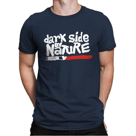 Dark Nature - Mens Premium T-Shirts RIPT Apparel Small / Midnight Navy