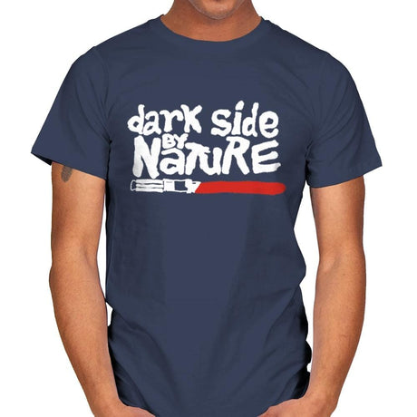 Dark Nature - Mens T-Shirts RIPT Apparel Small / Navy