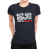 Dark Nature - Womens Premium T-Shirts RIPT Apparel Small / Midnight Navy