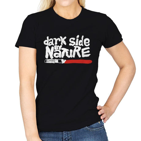 Dark Nature - Womens T-Shirts RIPT Apparel Small / Black