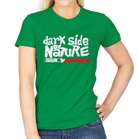 Dark Nature - Womens T-Shirts RIPT Apparel Small / Irish Green