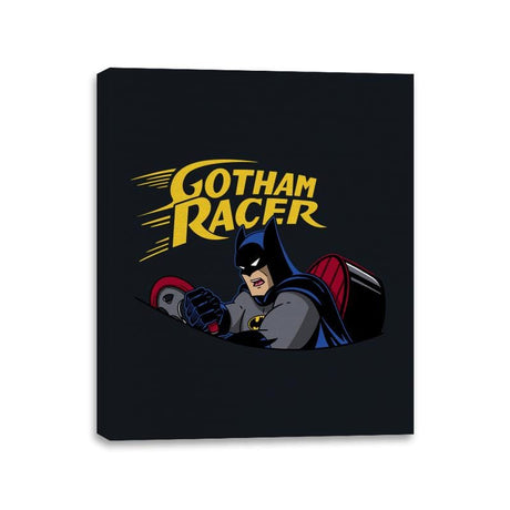 Dark Racer - Canvas Wraps Canvas Wraps RIPT Apparel 11x14 / Black