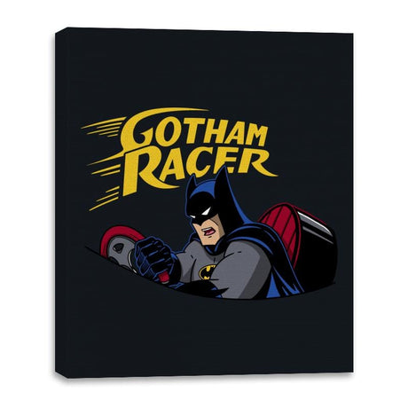Dark Racer - Canvas Wraps Canvas Wraps RIPT Apparel 16x20 / Black