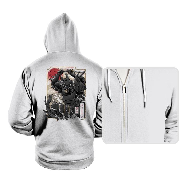 Dark Samurai Knight - Hoodies Hoodies RIPT Apparel