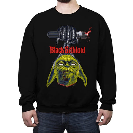 Dark Sclice - Crew Neck Sweatshirt Crew Neck Sweatshirt RIPT Apparel Small / Black
