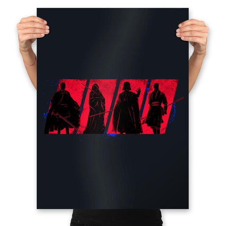 Dark Side Classics - Prints Posters RIPT Apparel 18x24 / Black