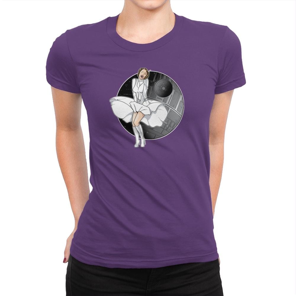 Dark Side Itch - Womens Premium T-Shirts RIPT Apparel Small / Purple Rush