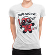 Dark Side Level - Womens Premium T-Shirts RIPT Apparel Small / White