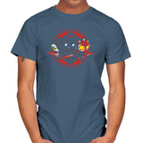 Dark Side  - Miniature Mayhem - Mens T-Shirts RIPT Apparel Small / Indigo Blue