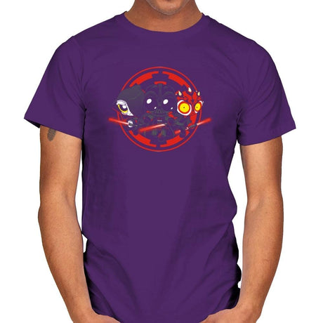 Dark Side  - Miniature Mayhem - Mens T-Shirts RIPT Apparel Small / Purple