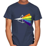 Dark Side o' The Dice - Mens T-Shirts RIPT Apparel Small / Navy