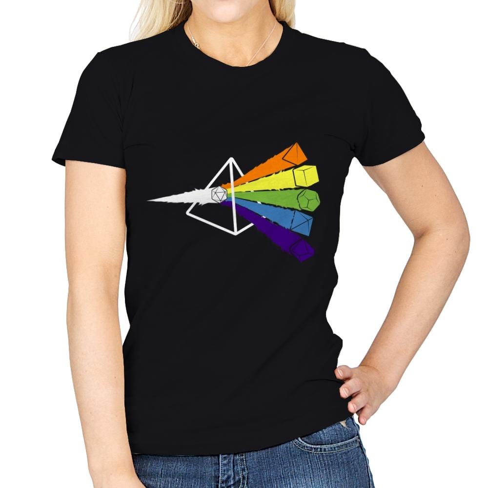 Dark Side o' The Dice - Womens T-Shirts RIPT Apparel Small / Black