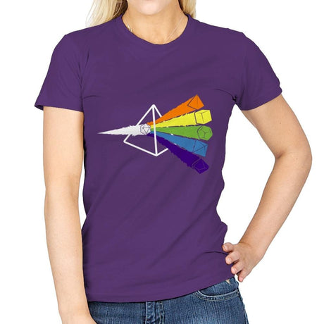 Dark Side o' The Dice - Womens T-Shirts RIPT Apparel Small / Purple