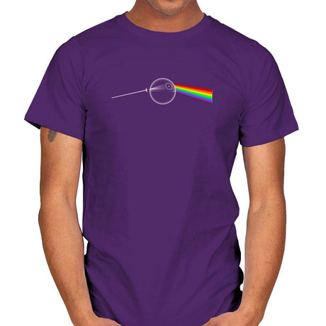 Dark Side of... That's NO MOON! Exclusive - Mens T-Shirts RIPT Apparel Small / Purple