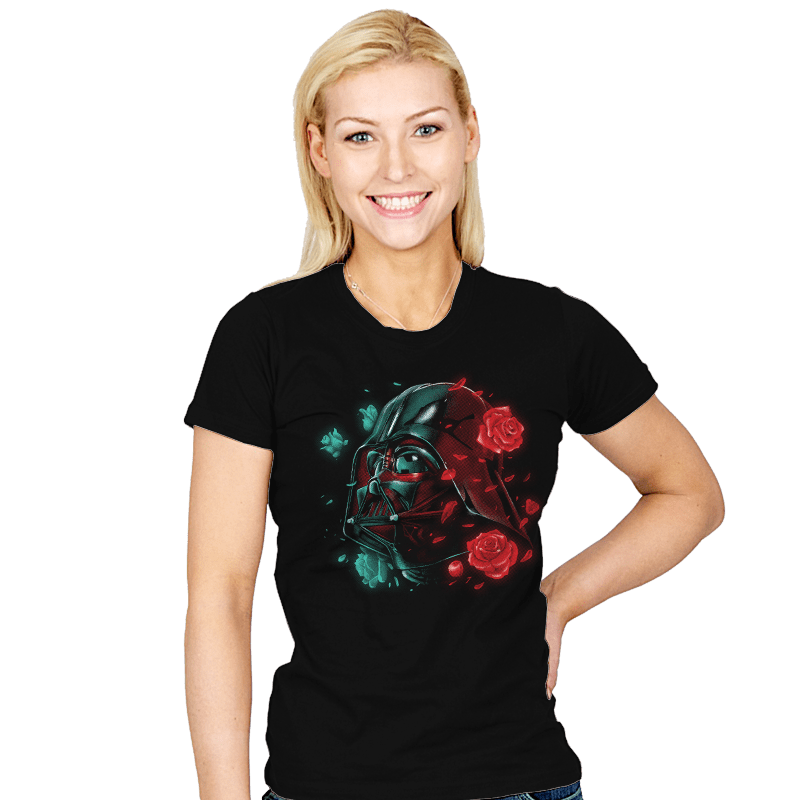 Dark Side of the Bloom - Womens T-Shirts RIPT Apparel