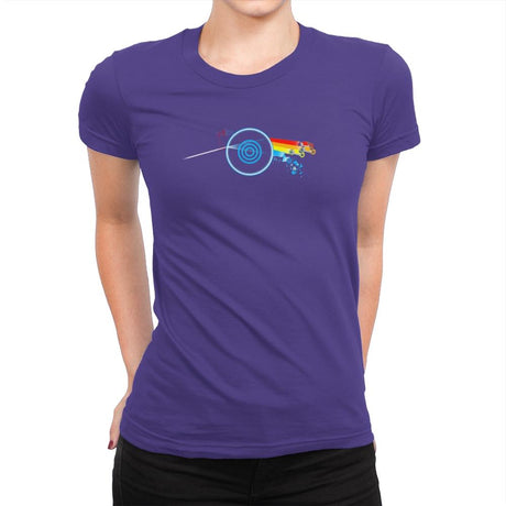 Dark Side of the CPU Exclusive - Womens Premium T-Shirts RIPT Apparel Small / Purple Rush