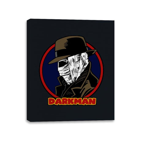 Dark Tracy - Canvas Wraps Canvas Wraps RIPT Apparel 11x14 / Black